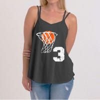 2020 3rd Birthday Basketball Three 3 Years Old Women's Strappy Tank