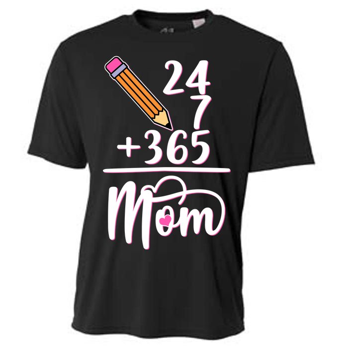 24 7 365 Days Mom Cooling Performance Crew T-Shirt