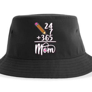 24 7 365 Days Mom Sustainable Bucket Hat