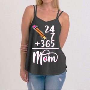 24 7 365 Days Mom Women's Strappy Tank