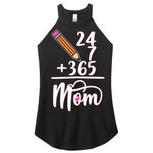 24 7 365 Days Mom Women's Perfect Tri Rocker Tank