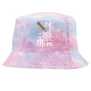 24 7 365 Days Mom Tie-Dyed Bucket Hat