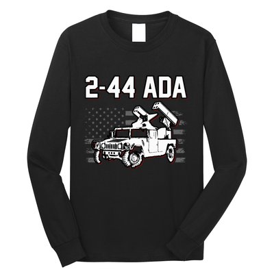 2 44 Ada 108th Adab Air Defense Artillery Brigade Long Sleeve Shirt