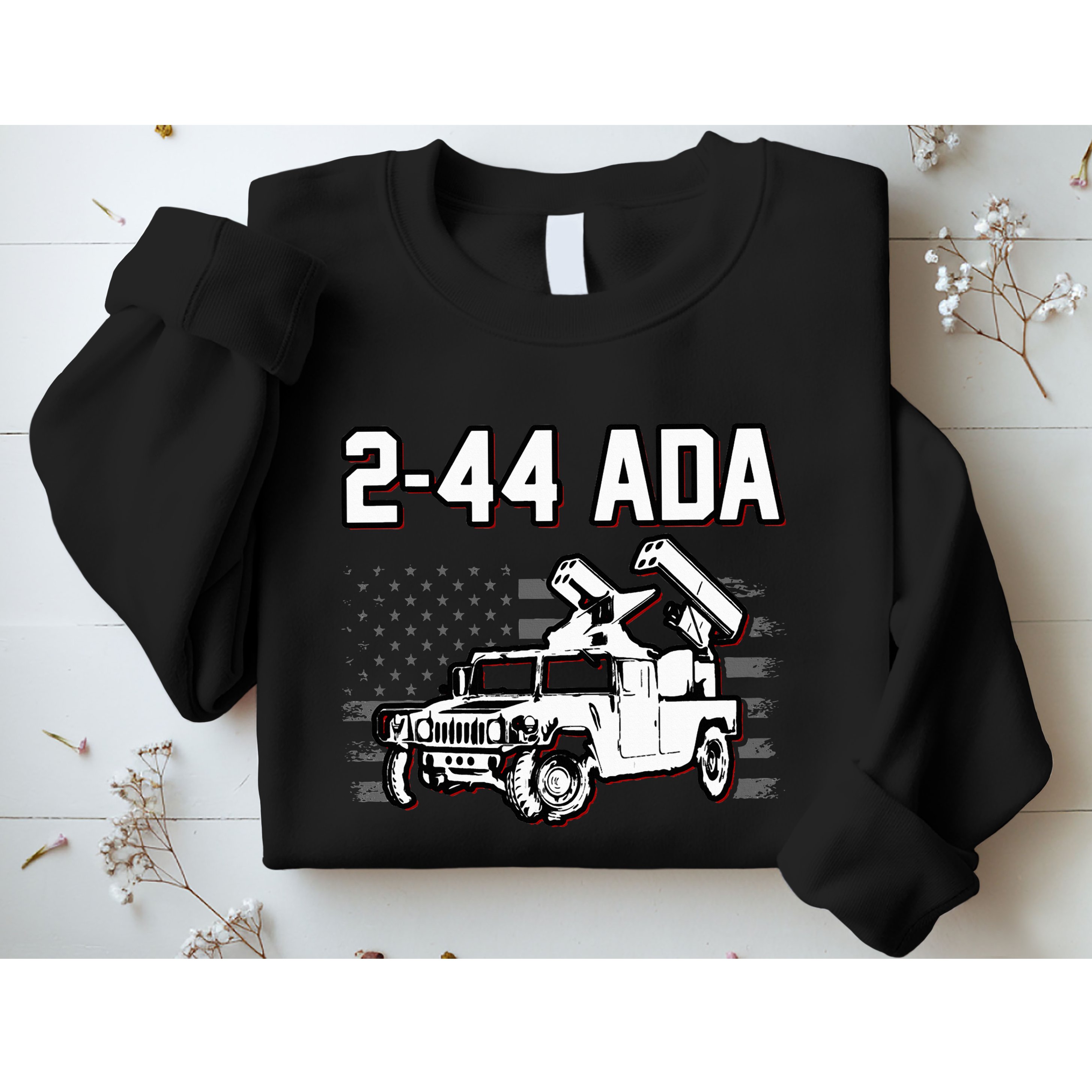 2 44 Ada 108th Adab Air Defense Artillery Brigade Sweatshirt