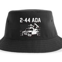 2 44 Ada 108th Adab Air Defense Artillery Brigade Sustainable Bucket Hat