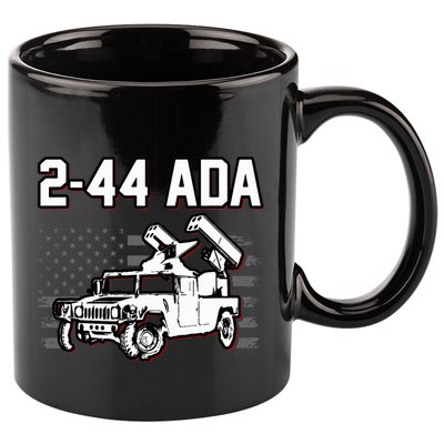 2 44 Ada 108th Adab Air Defense Artillery Brigade 11oz C Handle Ceramic Mug
