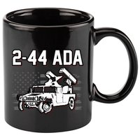 2 44 Ada 108th Adab Air Defense Artillery Brigade 11oz C Handle Ceramic Mug