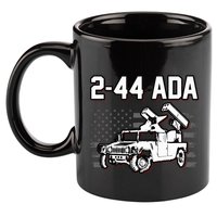 2 44 Ada 108th Adab Air Defense Artillery Brigade 11oz C Handle Ceramic Mug