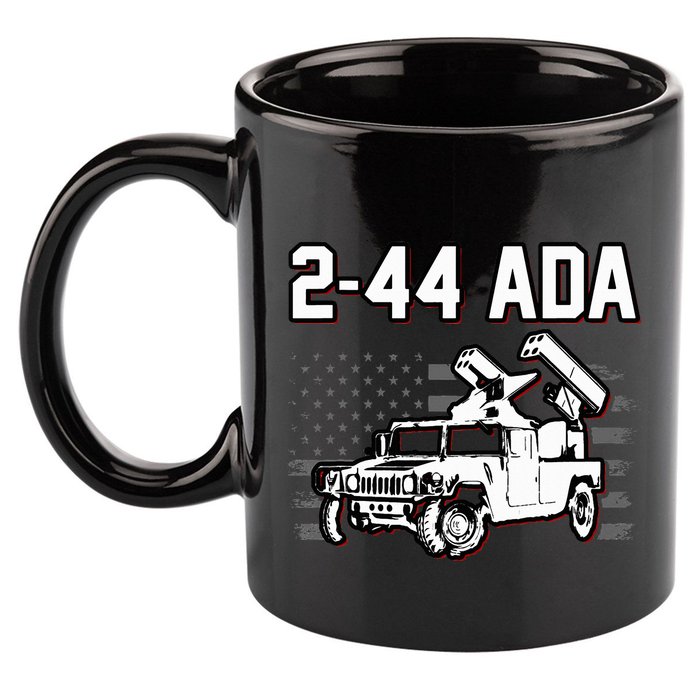 2 44 Ada 108th Adab Air Defense Artillery Brigade 11oz C Handle Ceramic Mug