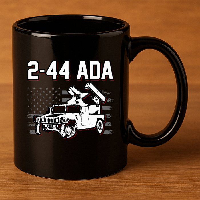 2 44 Ada 108th Adab Air Defense Artillery Brigade 11oz C Handle Ceramic Mug