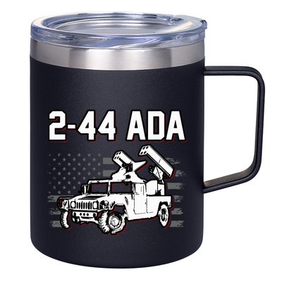 2 44 Ada 108th Adab Air Defense Artillery Brigade 12oz Stainless Steel Coffee Mug
