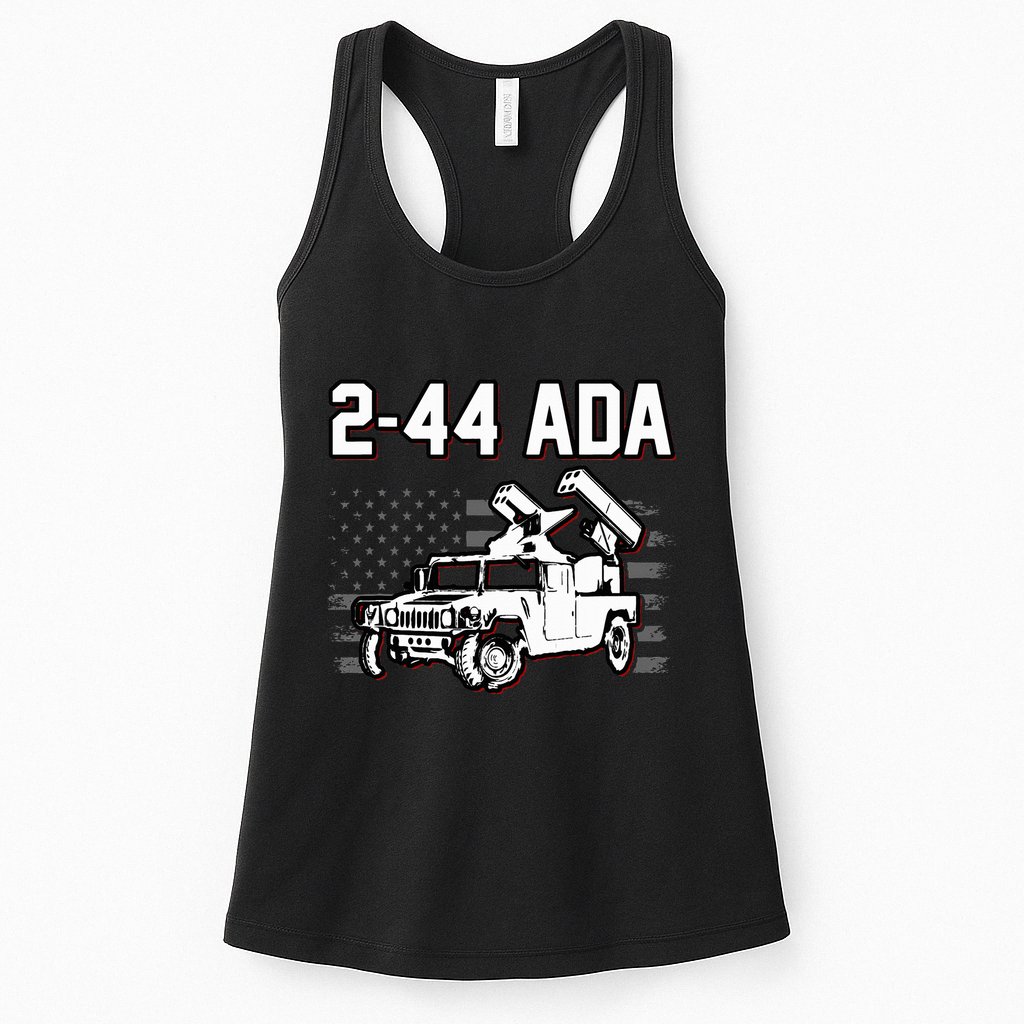 2 44 Ada 108th Adab Air Defense Artillery Brigade Womens Tank Top