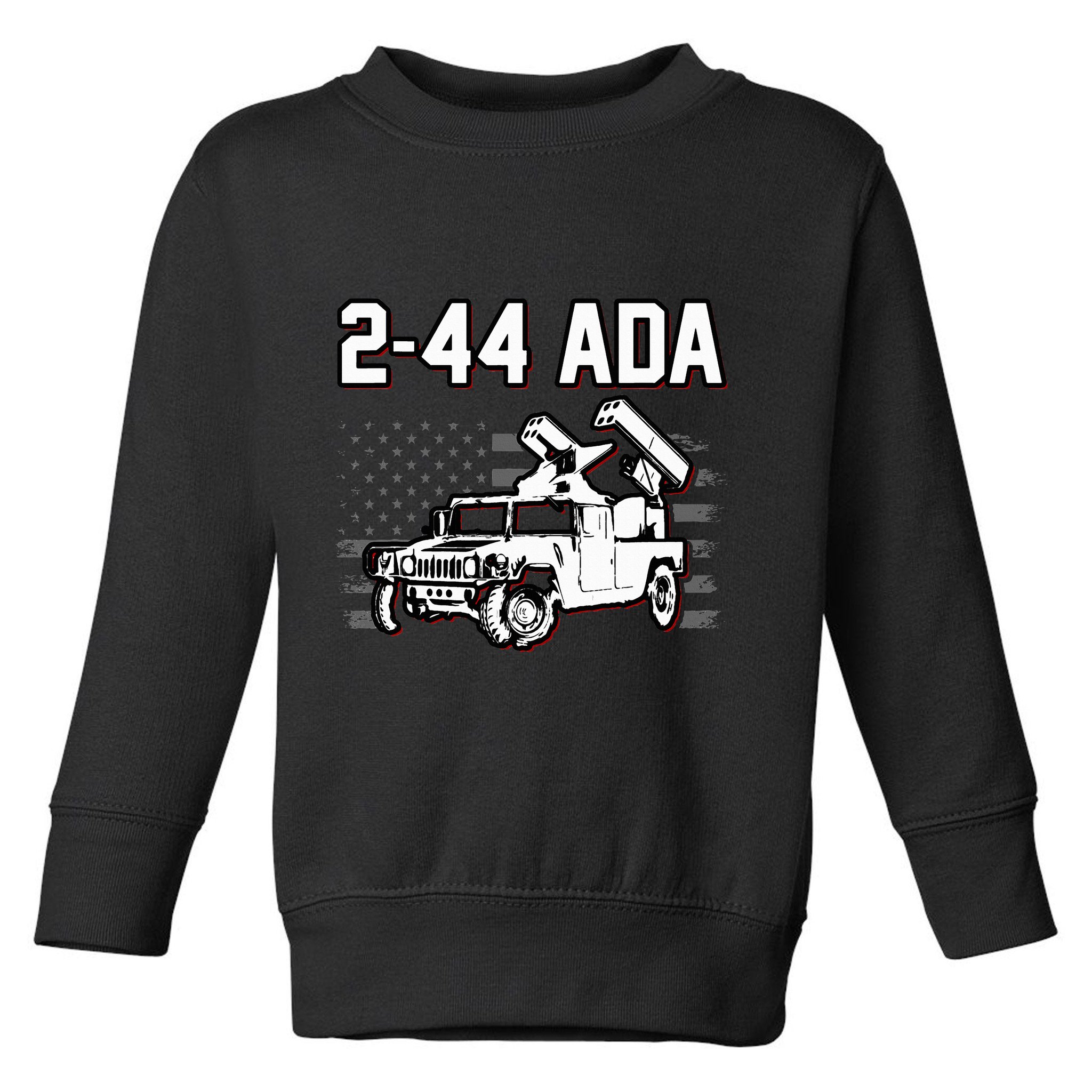 2 44 Ada 108th Adab Air Defense Artillery Brigade Toddler Sweatshirt
