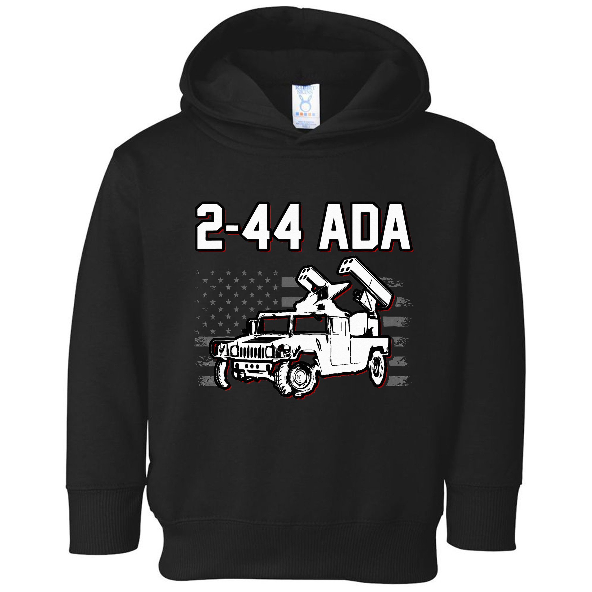 2 44 Ada 108th Adab Air Defense Artillery Brigade Toddler Hoodie