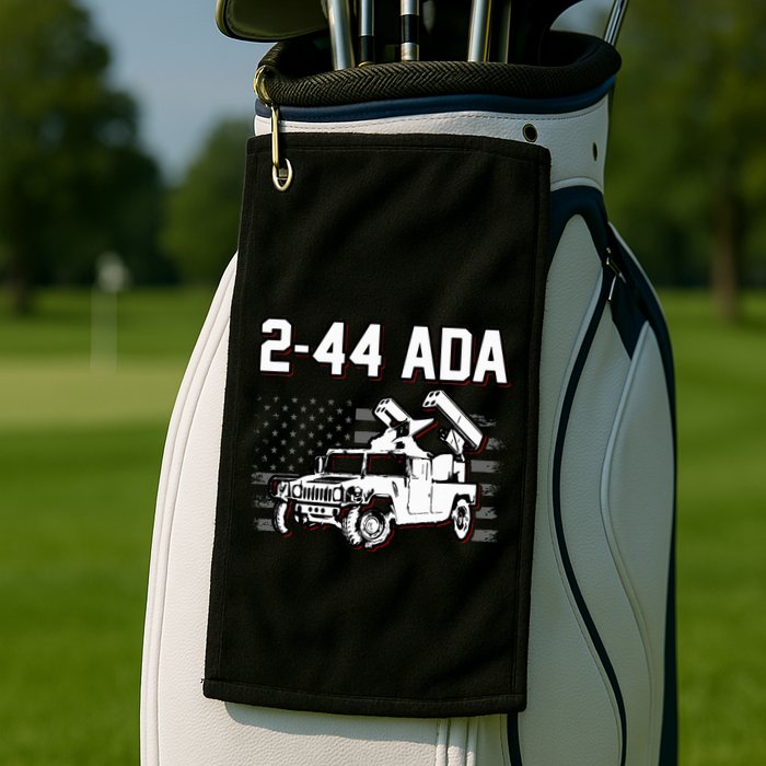 2 44 Ada 108th Adab Air Defense Artillery Brigade Golf Towel