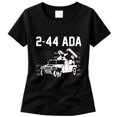 2 44 Ada 108th Adab Air Defense Artillery Brigade Womens T-Shirt