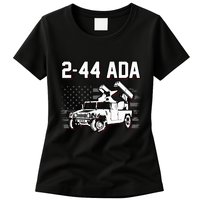 2 44 Ada 108th Adab Air Defense Artillery Brigade Womens T-Shirt