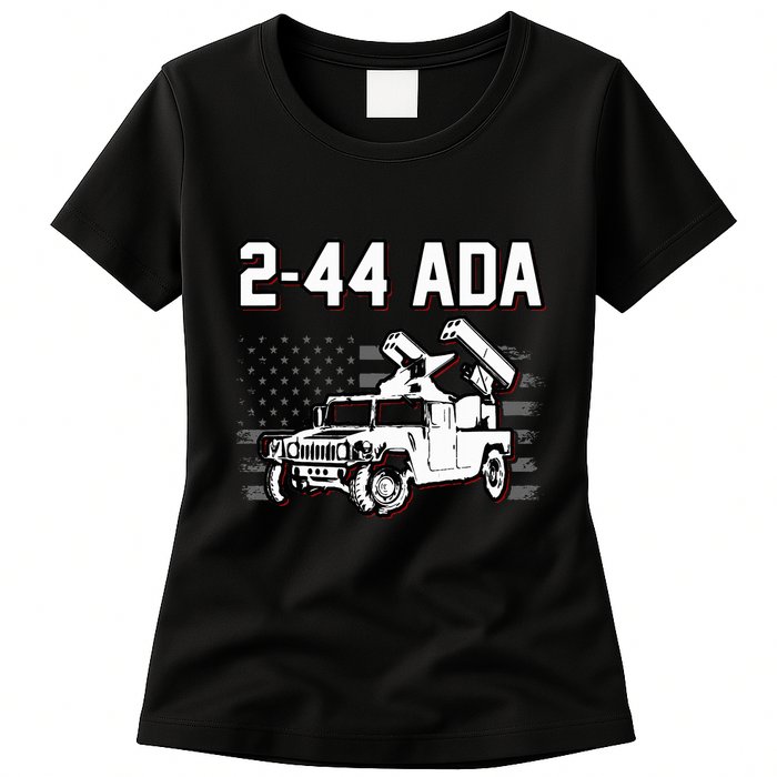 2 44 Ada 108th Adab Air Defense Artillery Brigade Womens T-Shirt