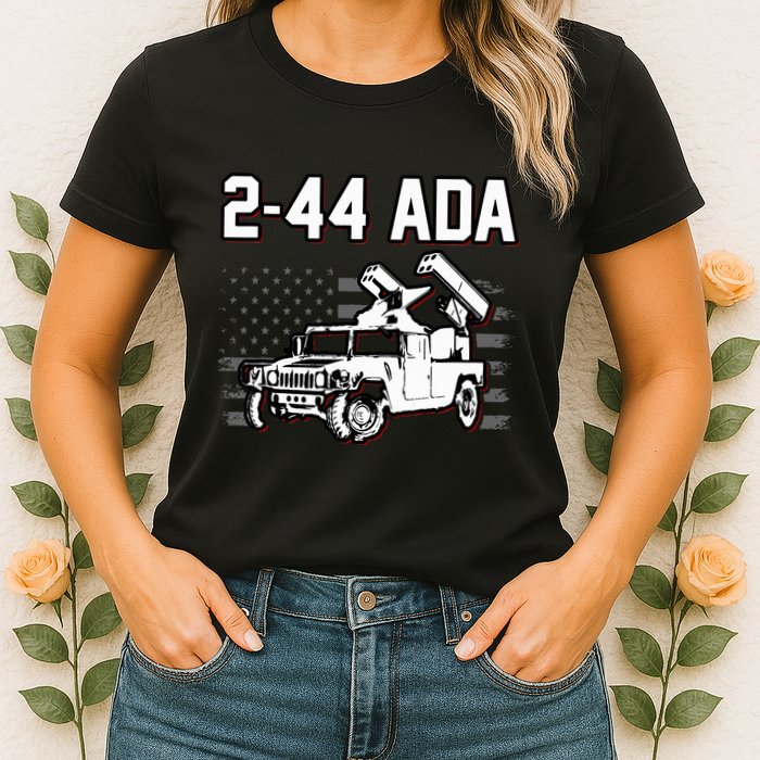2 44 Ada 108th Adab Air Defense Artillery Brigade Womens T-Shirt