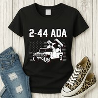 2 44 Ada 108th Adab Air Defense Artillery Brigade Womens T-Shirt