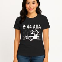 2 44 Ada 108th Adab Air Defense Artillery Brigade Womens T-Shirt