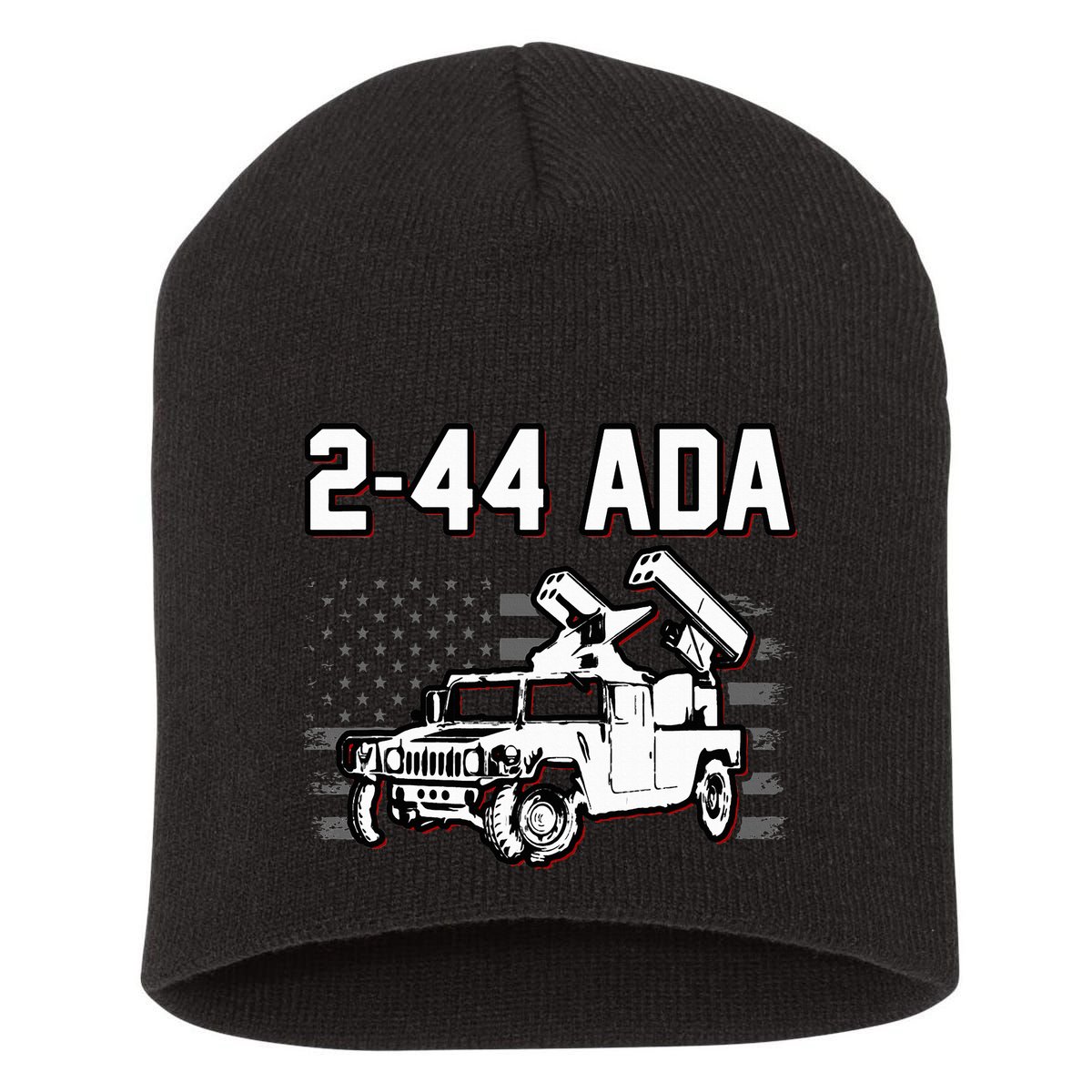 2 44 Ada 108th Adab Air Defense Artillery Brigade Short Acrylic Beanie