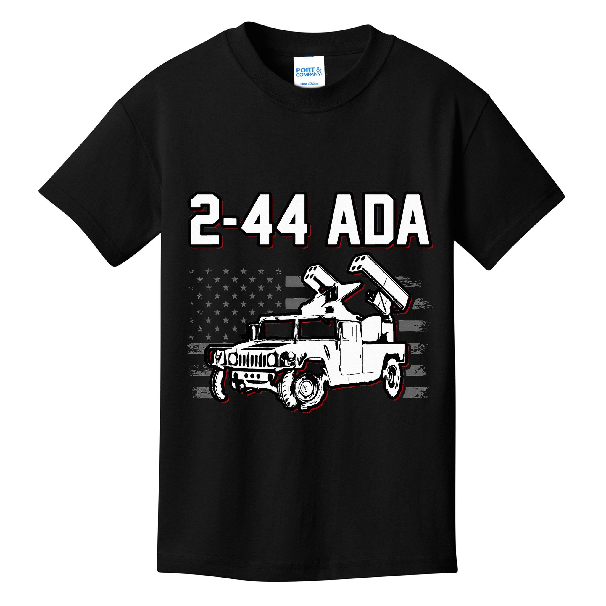 2 44 Ada 108th Adab Air Defense Artillery Brigade Kids T-Shirt