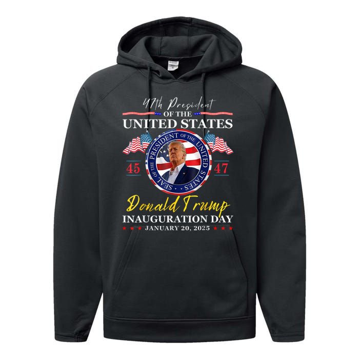 2025 47th Usa Flag Performance Fleece Hoodie