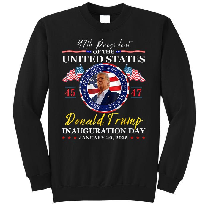 2025 47th Usa Flag Tall Sweatshirt