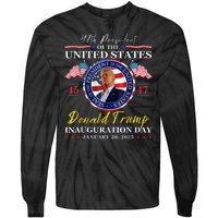 2025 47th Usa Flag Tie-Dye Long Sleeve Shirt