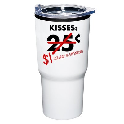 25 Cent Kisses College Is Expensive Retro  Tumbler