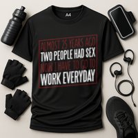 25th Birthday Funny Cooling Performance Crew T-Shirt
