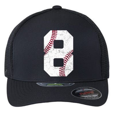 2015 8th Birthday Gift 8 Years Old Baseball Eighth Boy Flexfit Unipanel Trucker Cap