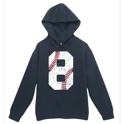 2015 8th Birthday Gift 8 Years Old Baseball Eighth Boy Urban Pullover Hoodie