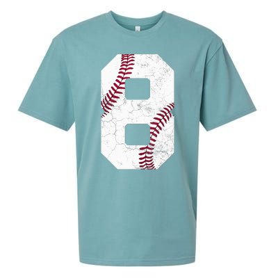 2015 8th Birthday Gift 8 Years Old Baseball Eighth Boy Sueded Cloud Jersey T-Shirt