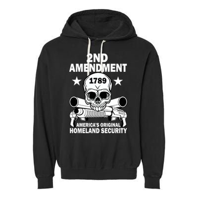 2nd Amendment 1789 Garment-Dyed Fleece Hoodie