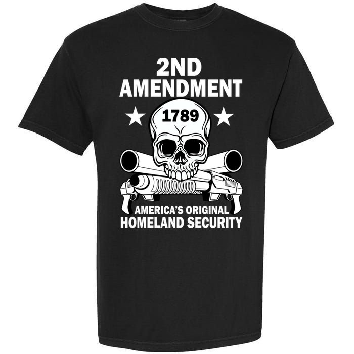 2nd Amendment 1789 Garment-Dyed Heavyweight T-Shirt