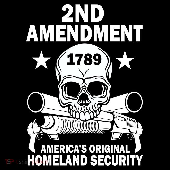 2nd Amendment 1789 Full-Length Apron With Pockets