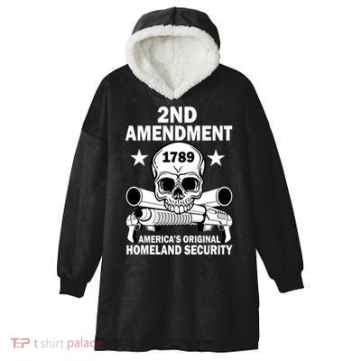 2nd Amendment 1789 Hooded Wearable Blanket