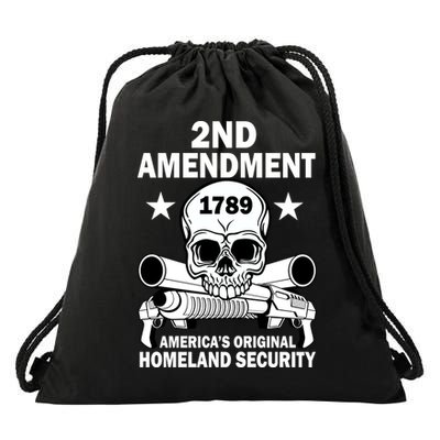 2nd Amendment 1789 Drawstring Bag