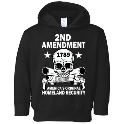 2nd Amendment 1789 Toddler Hoodie