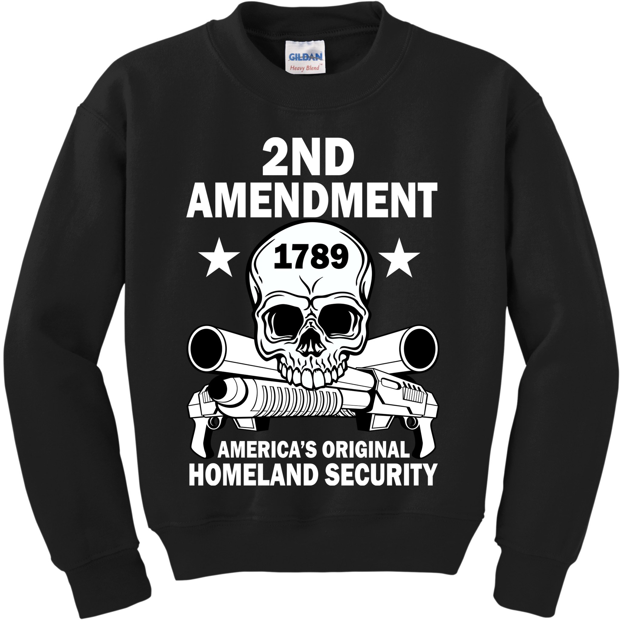 2nd Amendment 1789 Kids Sweatshirt