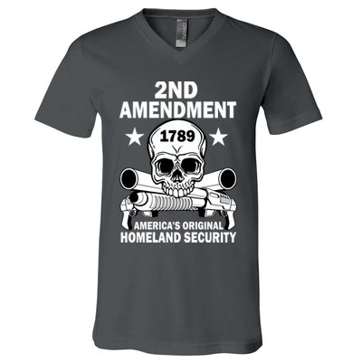 2nd Amendment 1789 V-Neck T-Shirt