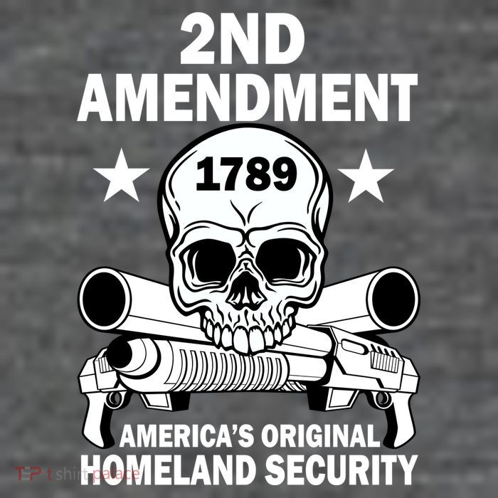 2nd Amendment 1789 Button