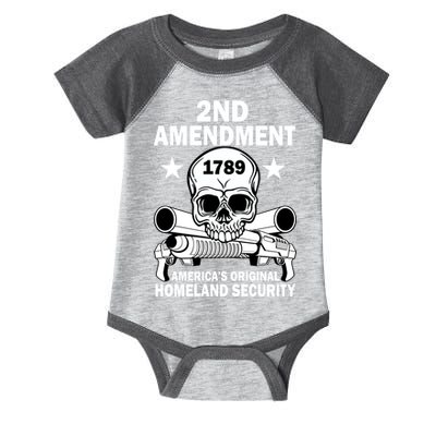 2nd Amendment 1789 Infant Baby Jersey Bodysuit