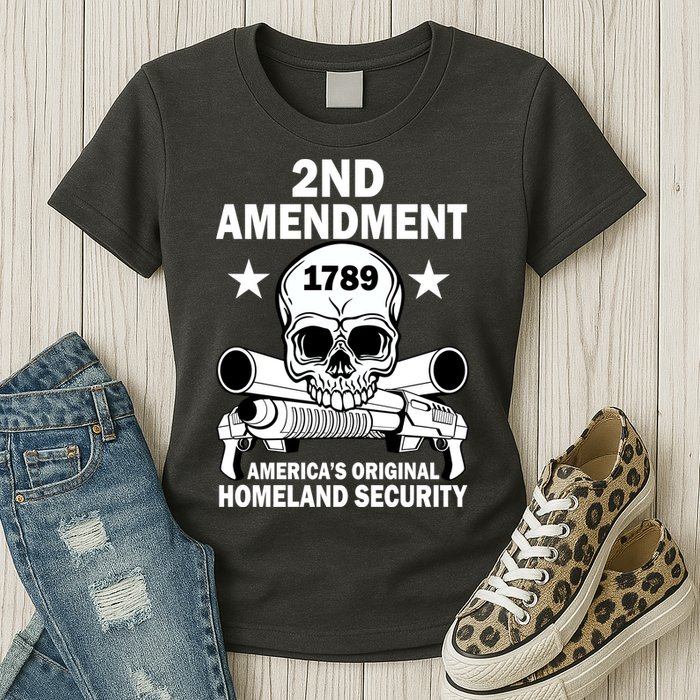 2nd Amendment 1789 Womens T-Shirt