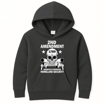 2nd Amendment 1789 Kids Hoodie