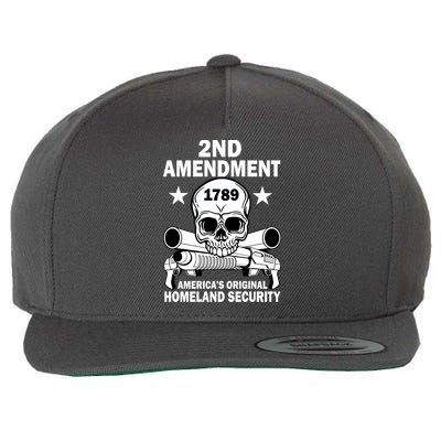 2nd Amendment 1789 Wool Snapback Cap
