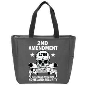 2nd Amendment 1789 Zip Tote Bag