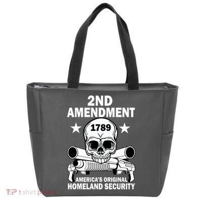 2nd Amendment 1789 Zip Tote Bag